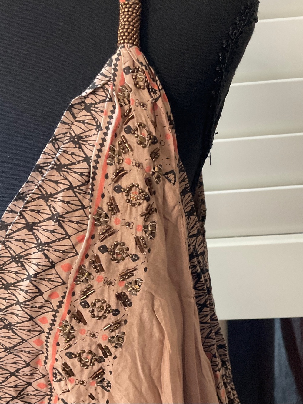 Free People Beige Boho Maxi Dress - Picture 4 of 7